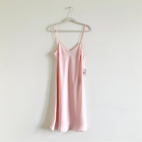 Maje Satin Mini Slip Dress - Picture 2 of 2
